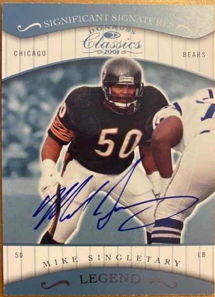 Mike Singletary [Significant Signatures] #154