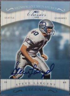 Steve Largent [Significant Signatures] #195