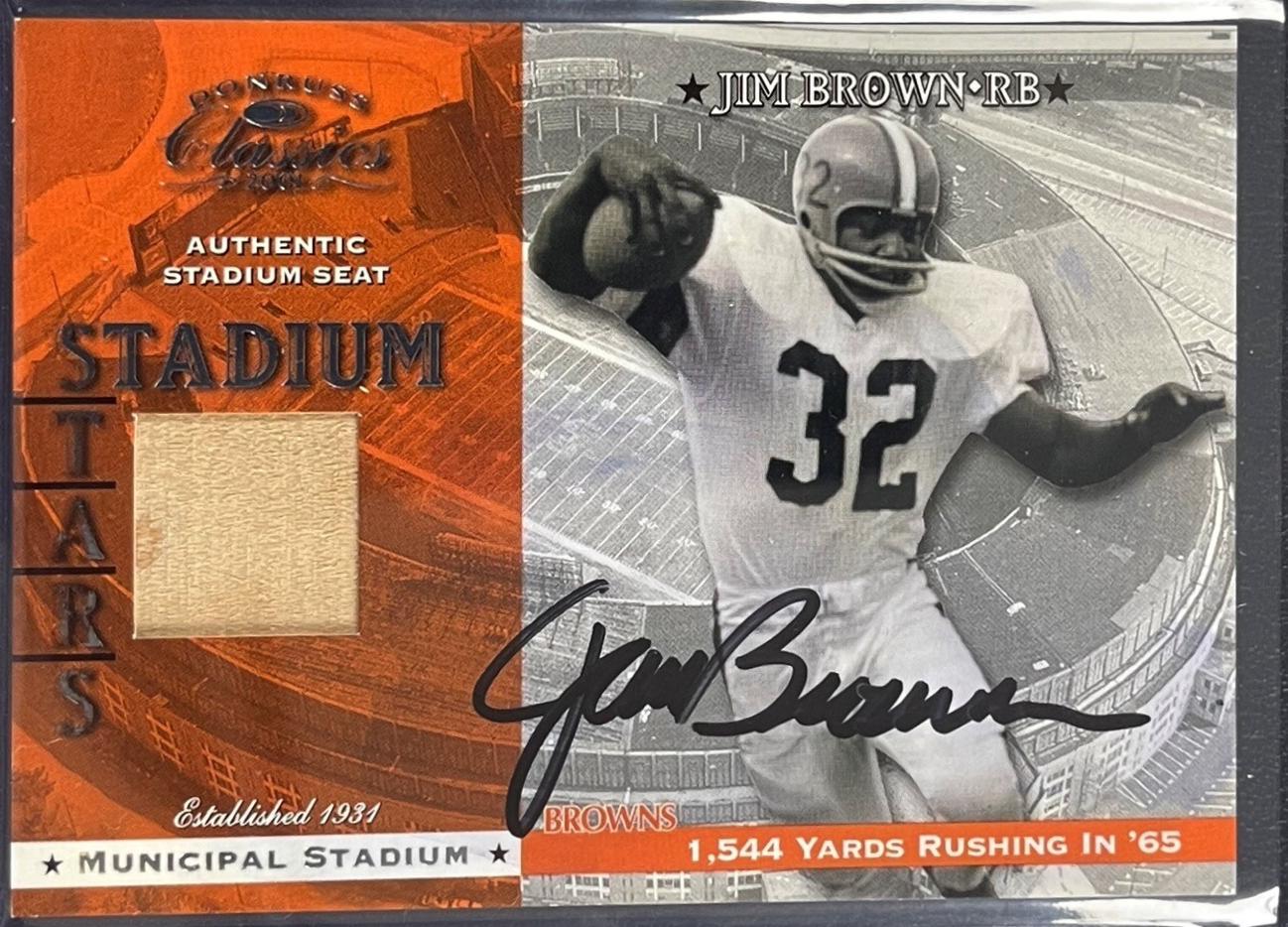 Jim Brown [Autograph] #SS-6