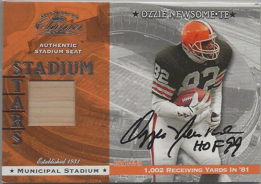 Ozzie Newsome [Autograph] #SS-7