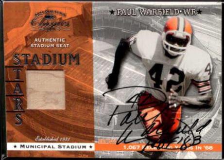 Paul Warfield [Autograph] #SS-8