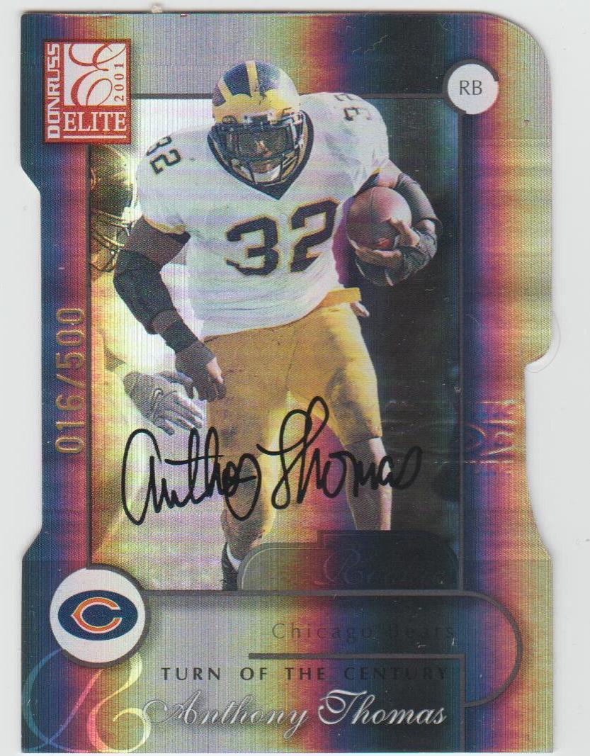 Anthony Thomas [Autograph Die Cut] #116