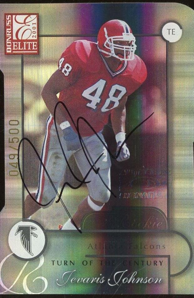 Jevaris Johnson [Autograph Die Cut] #163
