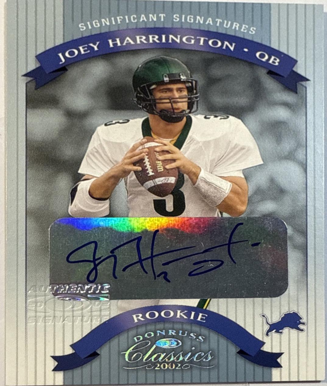Joey Harrington [Significant Signatures] #152