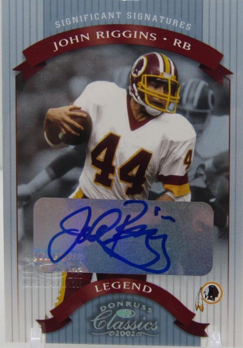 John Riggins [Significant Signatures] #126