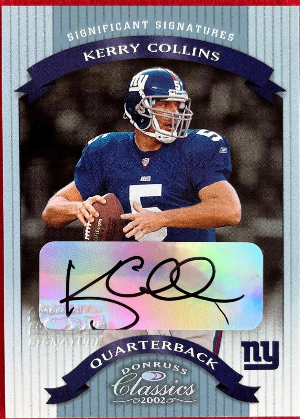 Kerry Collins [Significant Signatures] #26