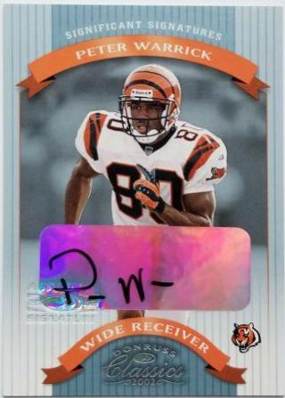 Peter Warrick [Significant Signatures] #53