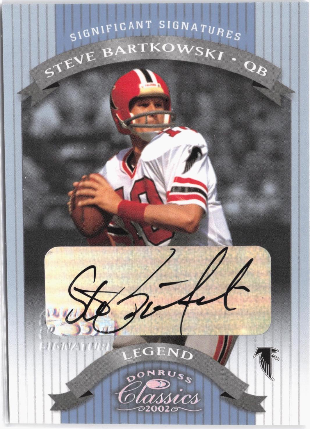 Steve Bartkowski [Significant Signatures] #105