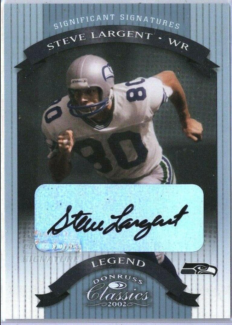 Steve Largent [Significant Signatures] #135