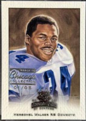 Herschel Walker [Chicago Collection] #160
