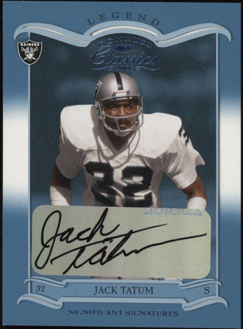 Jack Tatum [Significant Signatures] #121