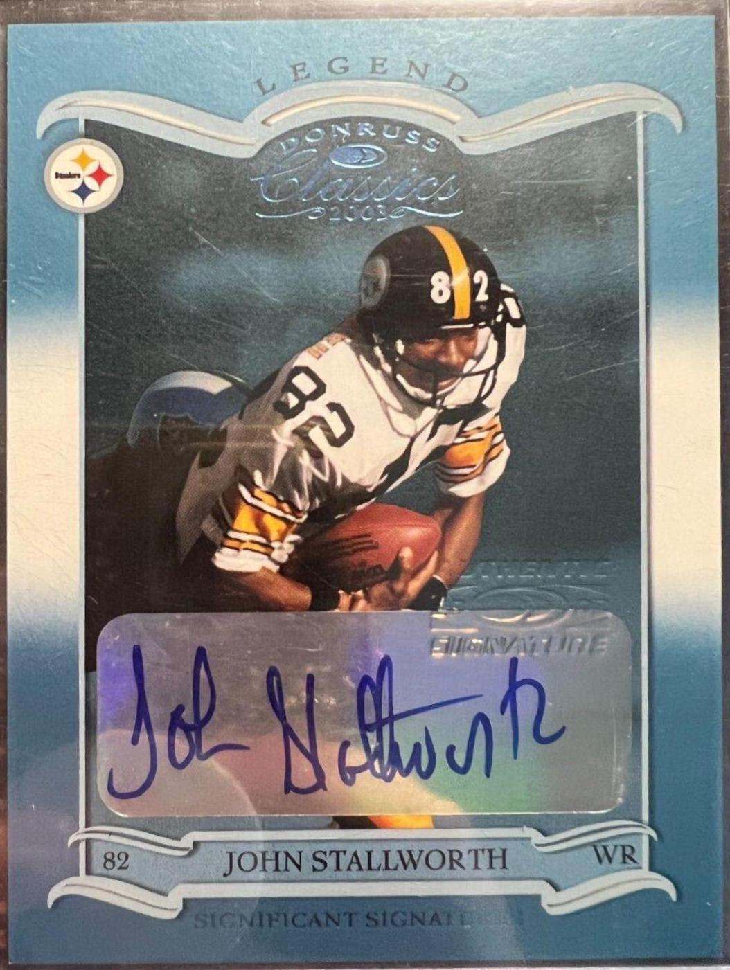 John Stallworth [Significant Signatures] #132