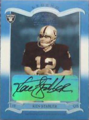 Ken Stabler [Significant Signatures] #134