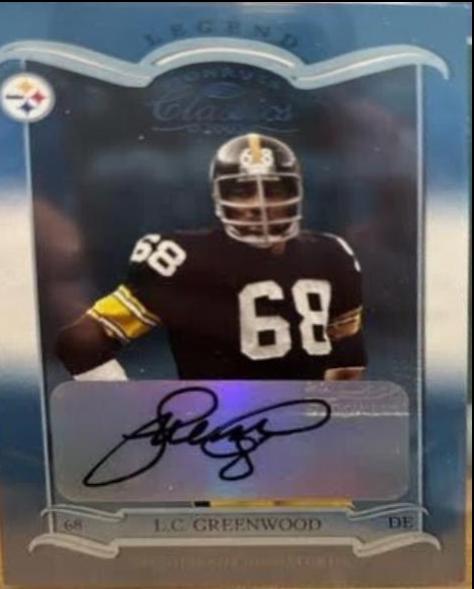 L.C. Greenwood [Significant Signatures] #135