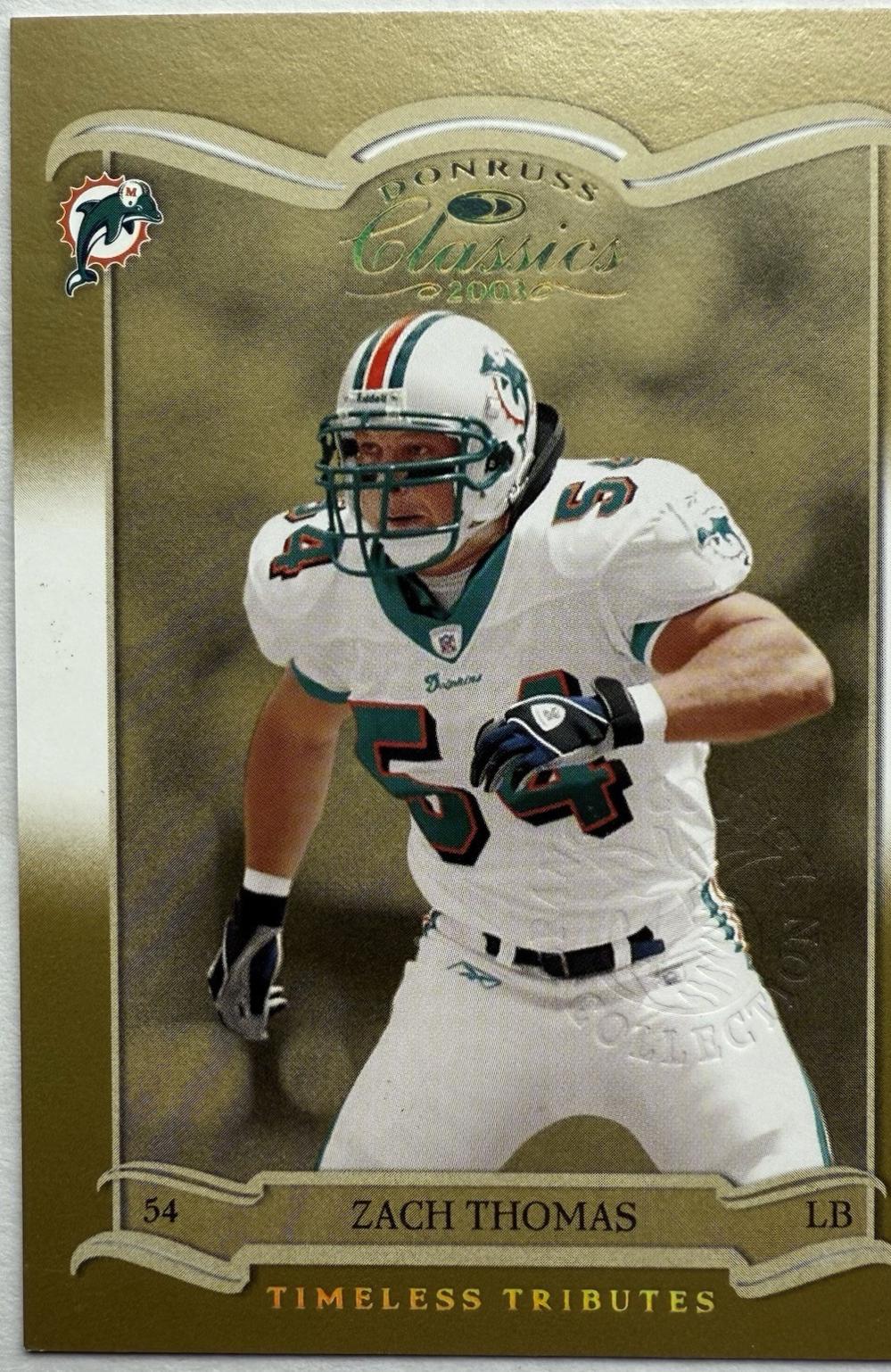 Zach Thomas [Timeless Tributes] #53