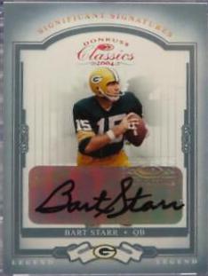 Bart Starr [Significant Signatures Platinum] #102