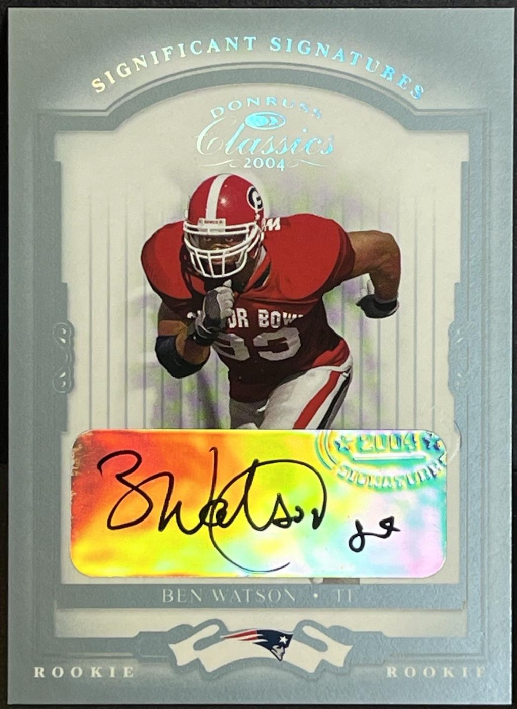 Ben Watson [Significant Signatures Platinum] #209