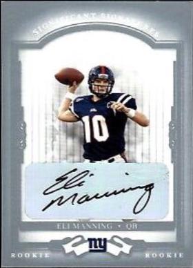 Eli Manning [Significant Signatures Platinum] #228