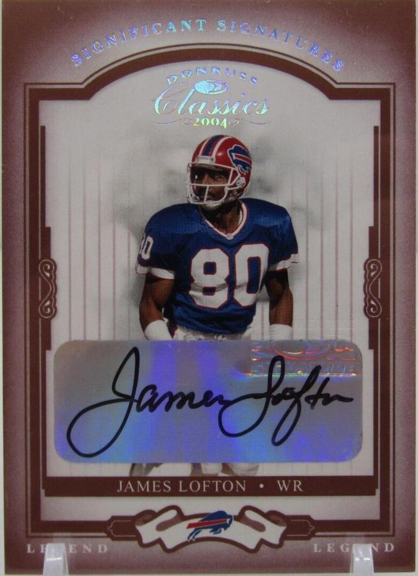 James Lofton [Significant Signatures Platinum] #120