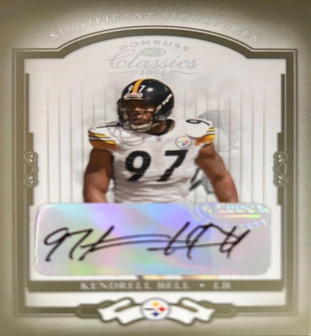 Kendrell Bell [Significant Signatures Green] #78