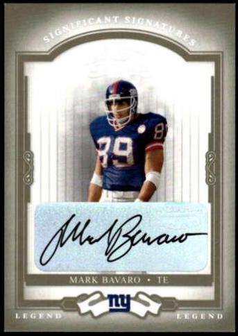 Mark Bavaro [Significant Signatures Green] #130