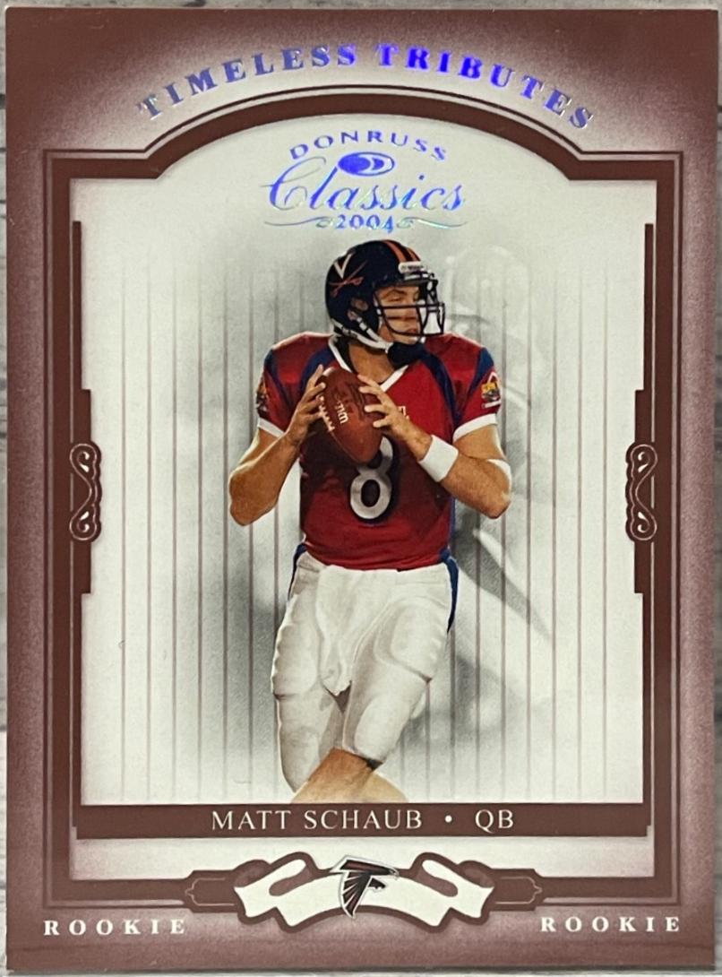 Matt Schaub [Timeless Tributes Red] #202