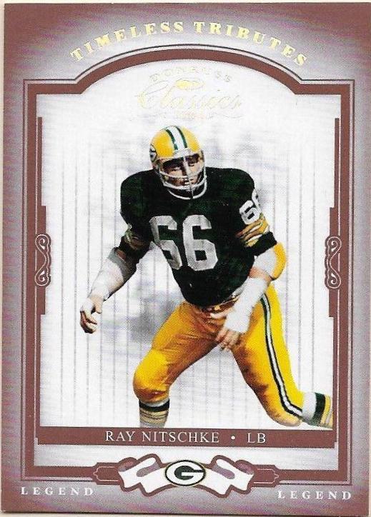 Ray Nitschke [Timeless Tributes Red] #139