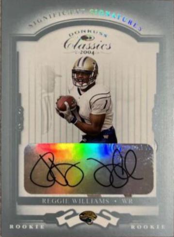 Reggie Williams [Significant Signatures Platinum] #242