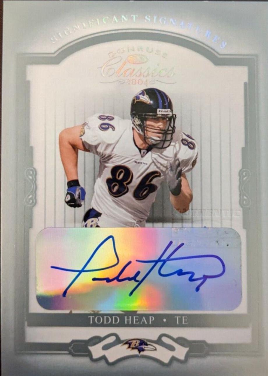 Todd Heap [Significant Signatures Platinum] #9