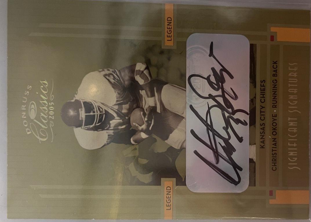 Christian Okoye [Gold] #126