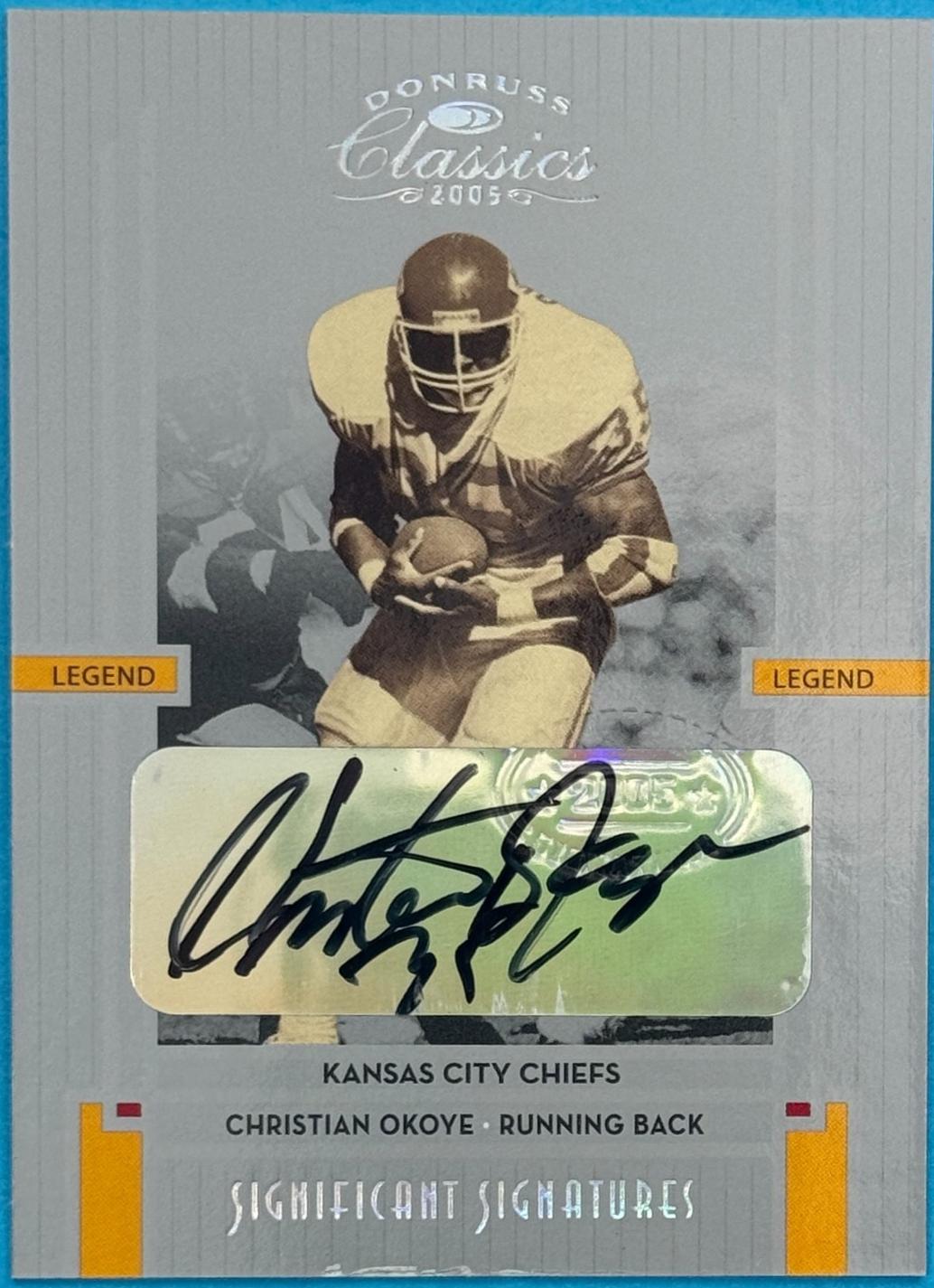 Christian Okoye [Silver] #126