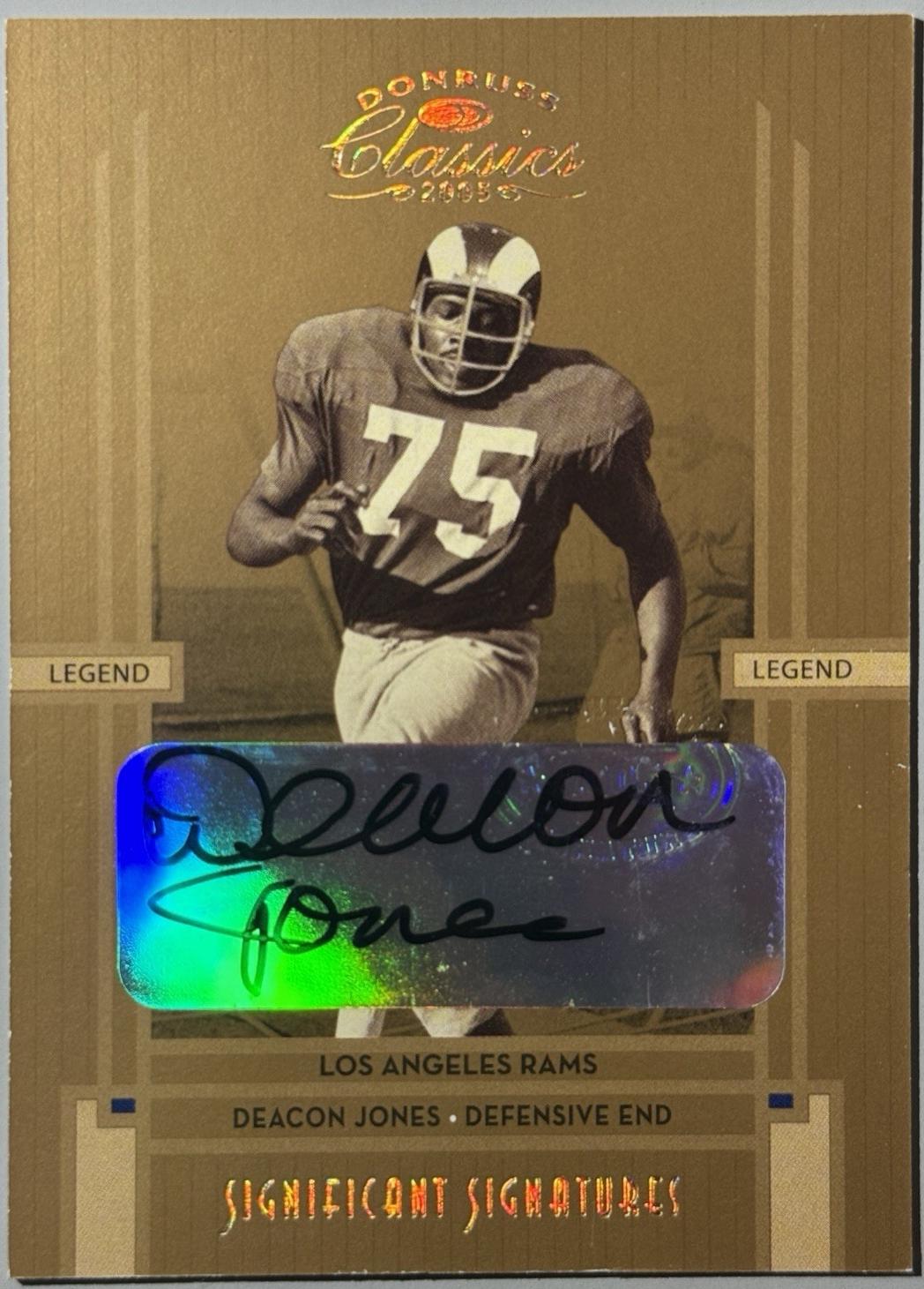 Deacon Jones [Gold] #128