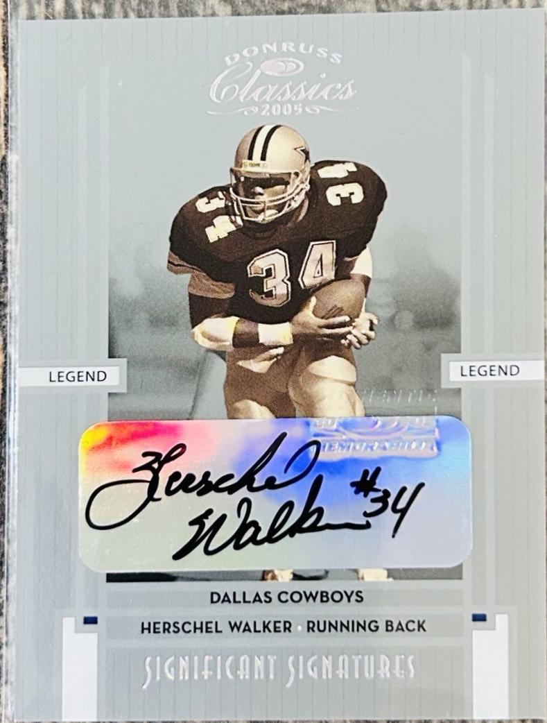 Herschel Walker [Silver] #114
