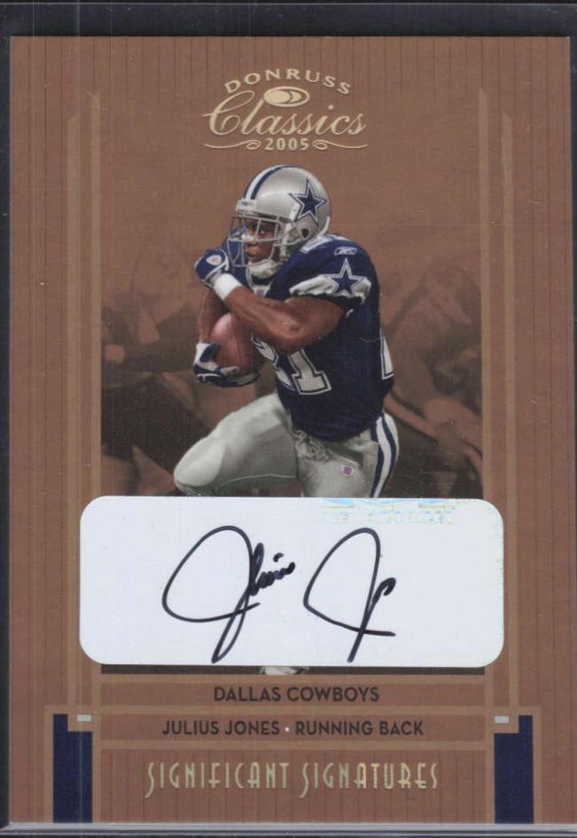 Julius Jones [Bronze] #25