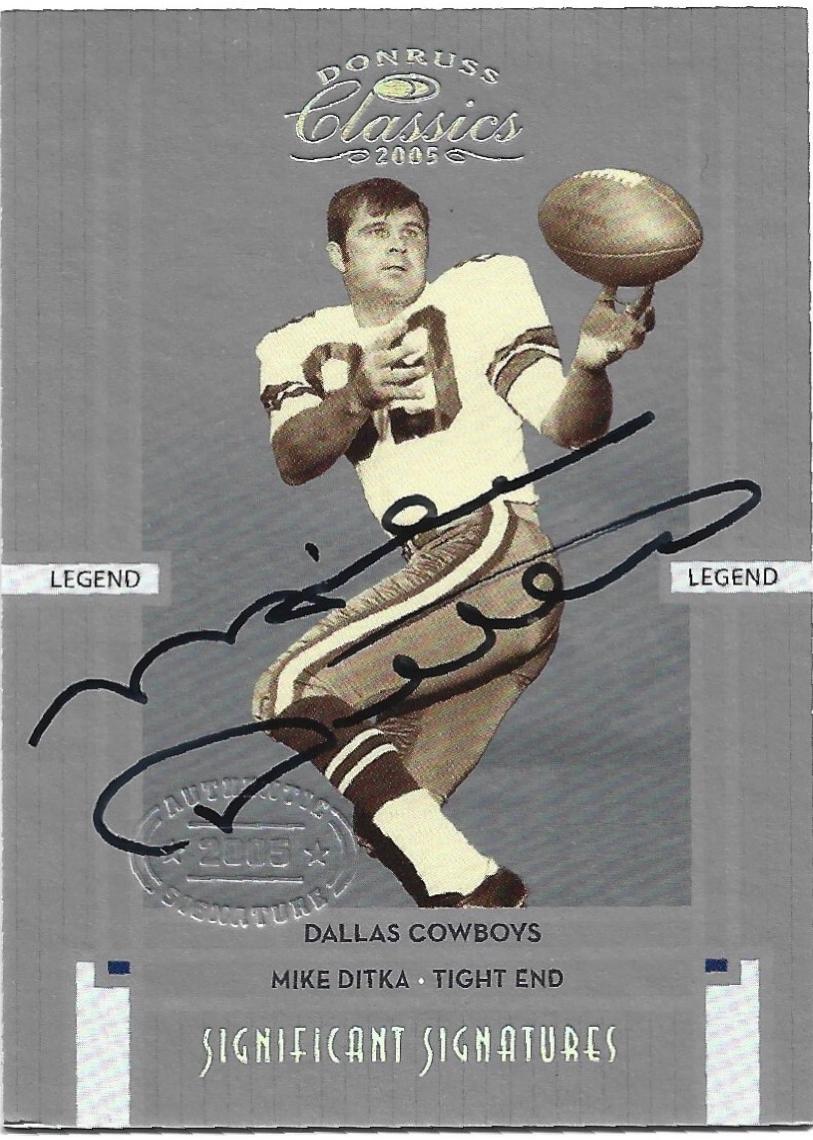 Mike Ditka [Silver] #115