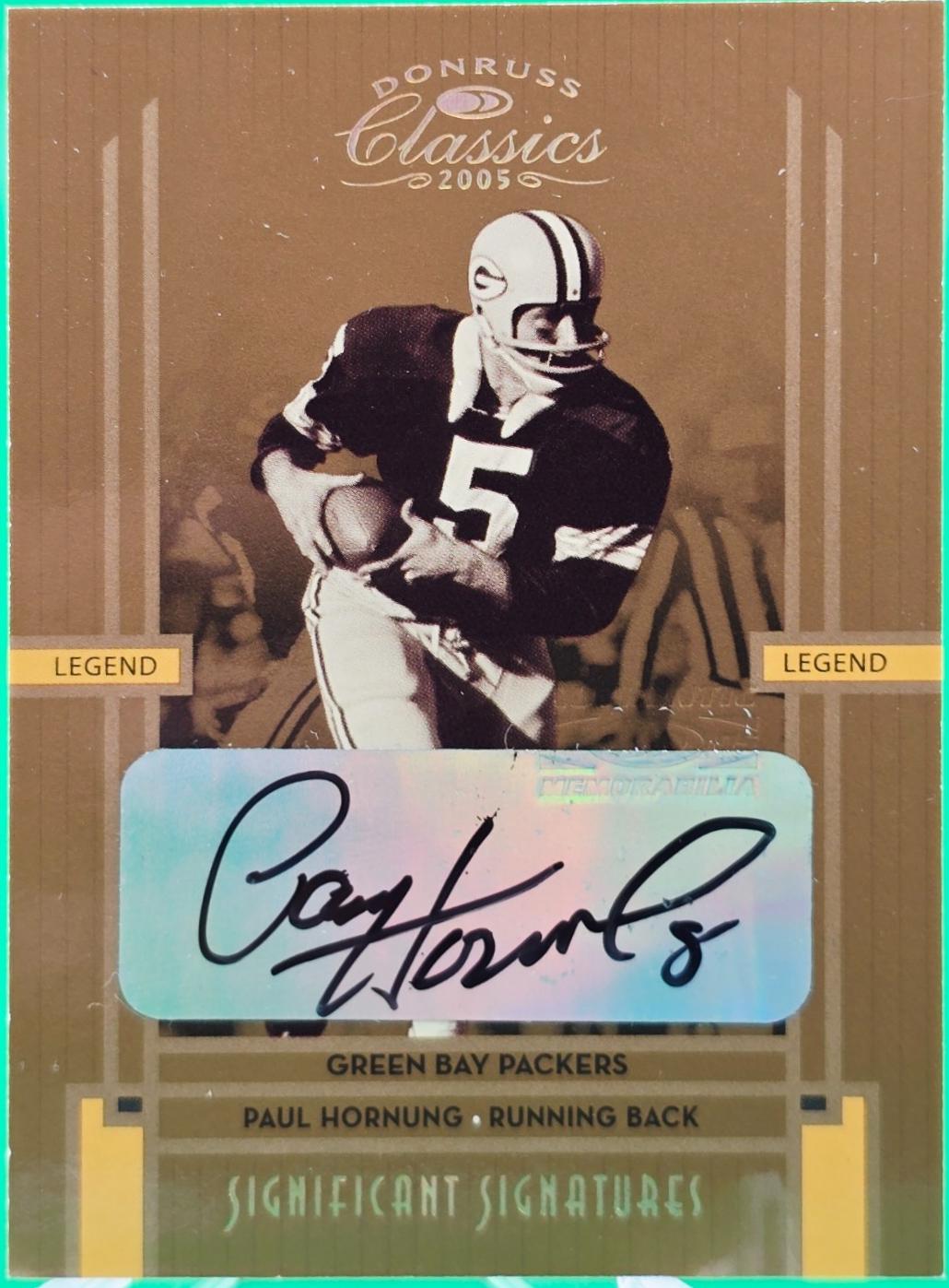 Paul Hornung [Gold] #123