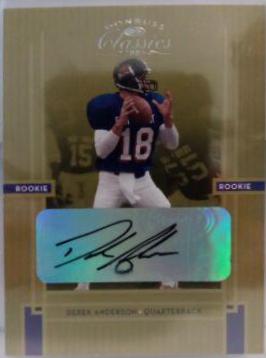 Derek Anderson [Autograph] #230