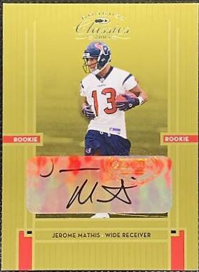 Jerome Mathis [Autograph] #243