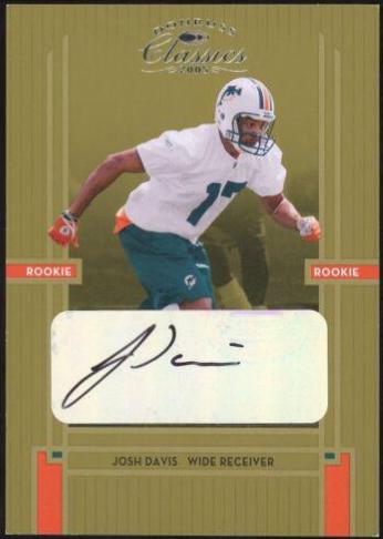 Josh Davis [Autograph] #244
