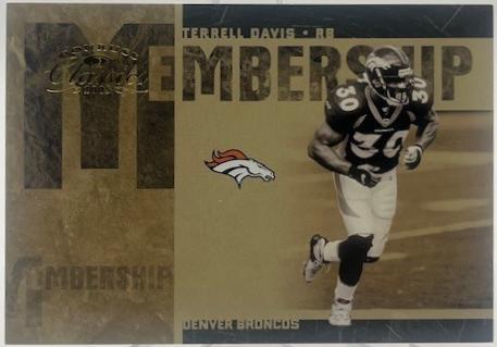 Terrell Davis [Gold] #MS-28