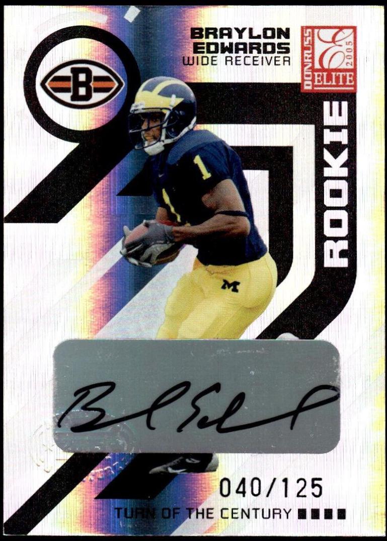 Braylon Edwards [Turn of the Century Autograph] #113