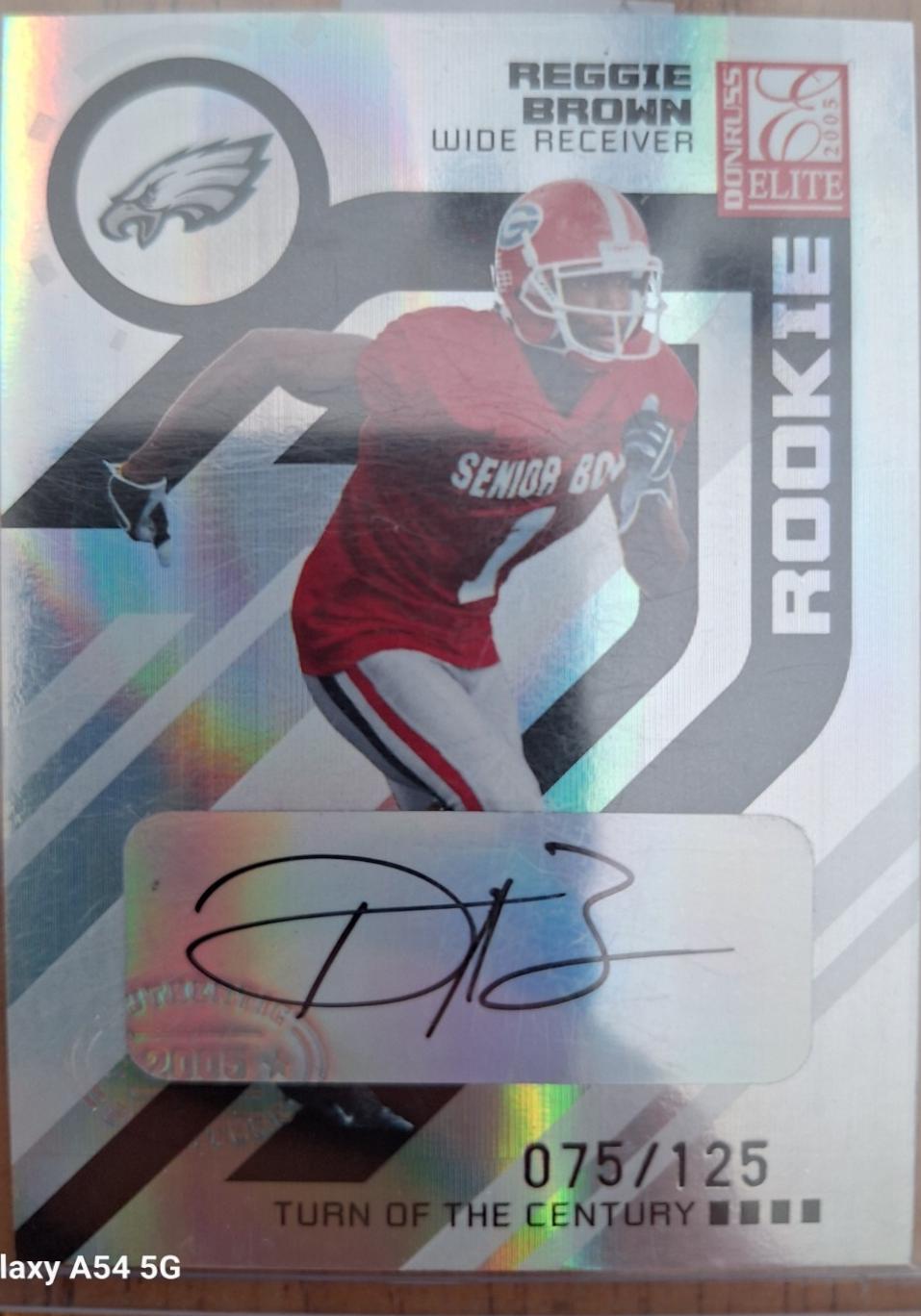 Reggie Brown [Turn of the Century Autograph] #177