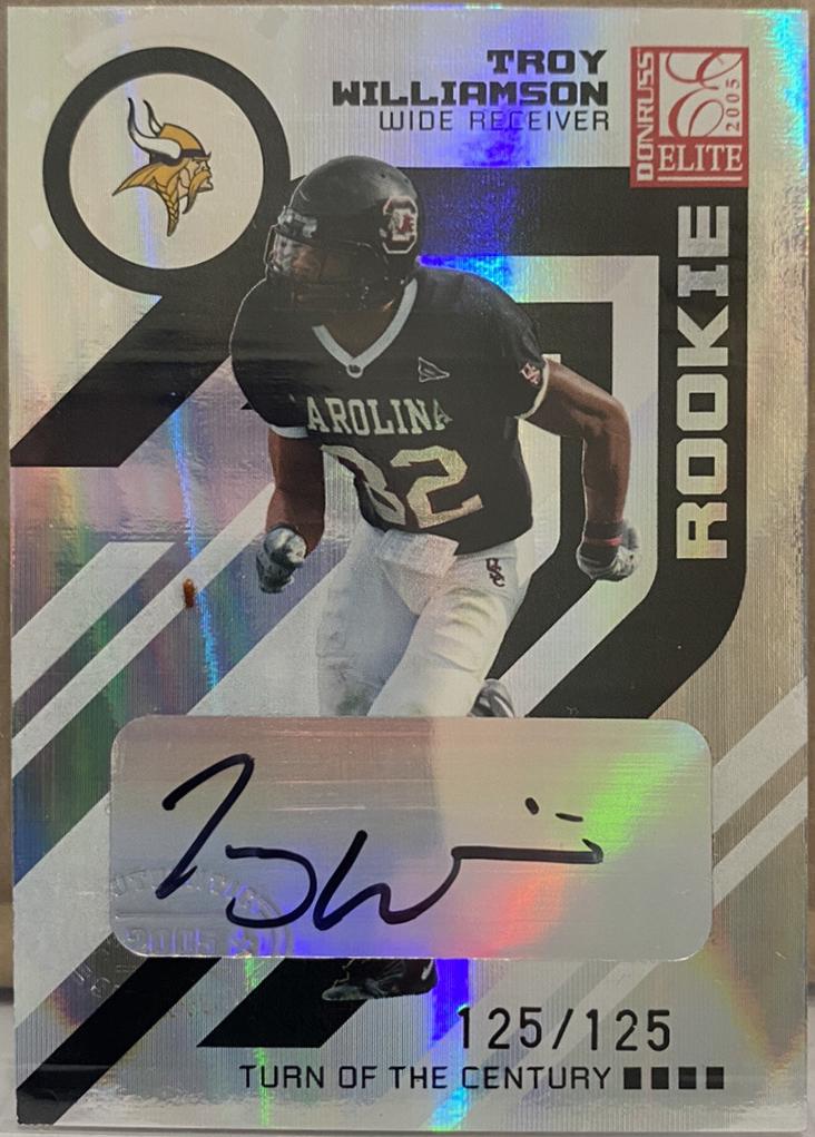 Troy Williamson [Turn of the Century Autograph] #197