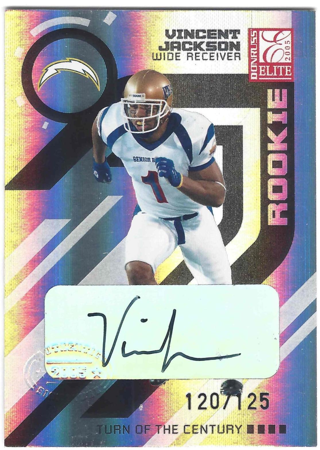 Vincent Jackson [Turn of the Century Autograph] #199