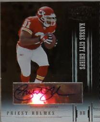 Priest Holmes [Autograph Silver] #78