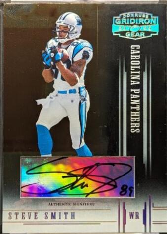 Steve Smith [Autograph Gold Holofoil] #91
