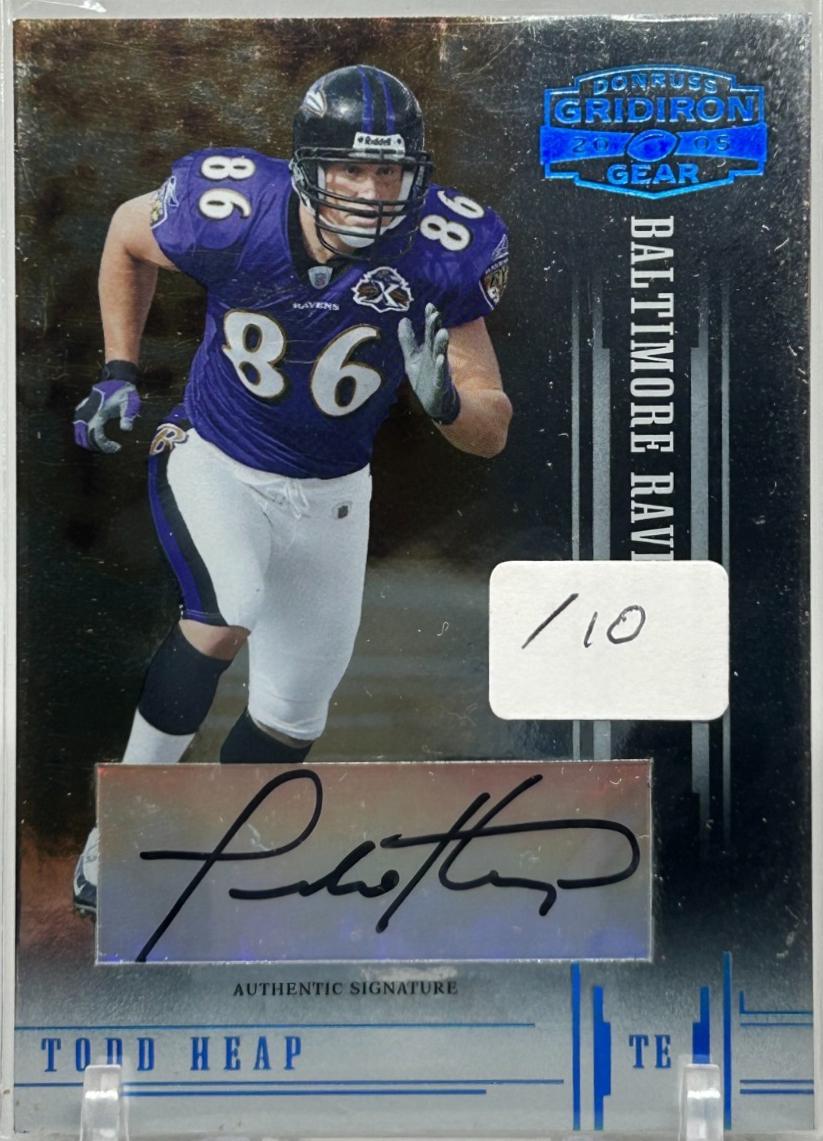 Todd Heap [Autograph Silver] #95