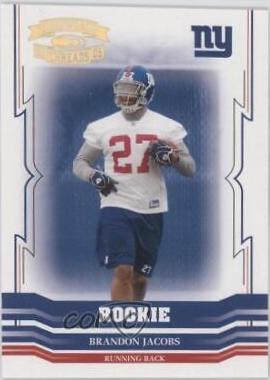 Brandon Jacobs [Gold Holofoil] #170