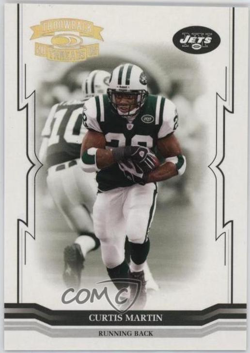 Curtis Martin [Gold Holofoil] #101