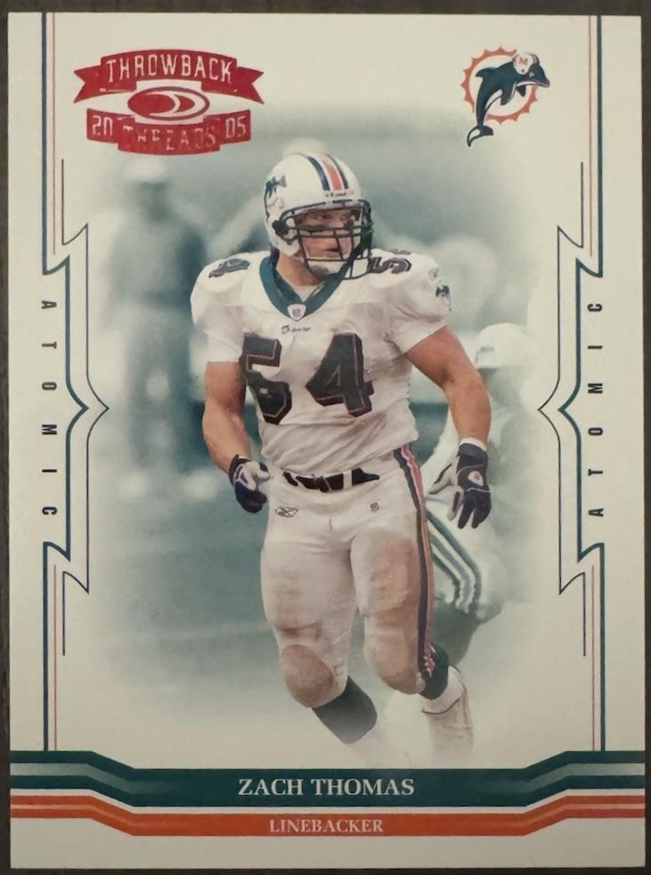 Zach Thomas [Red] #79